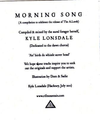 descargar álbum Kyle Lonsdale - Morning Song