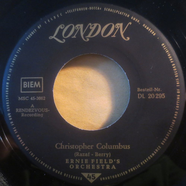 descargar álbum Ernie Field's Orchestra - In The Mood Christopher Columbus
