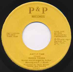 Queen Yahna – Ain't It Time (1976, Vinyl) - Discogs