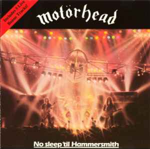 Motörhead – No Sleep 'Til Hammersmith (1991, CD) - Discogs