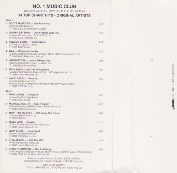 baixar álbum Various - No 1 Music Club 81989