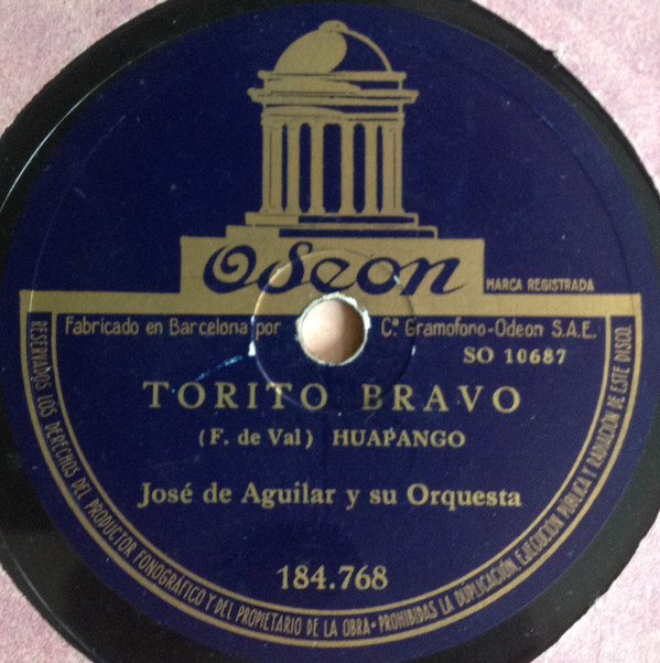 ladda ner album Download José De Aguilar Y Su Orquesta - Maria Cristina Me Quiere Gobernar Torito Bravo album