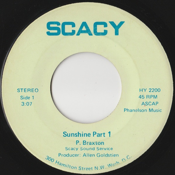 Scacy Sound Service – Sunshine (1972, Vinyl) - Discogs