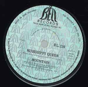 Mountain – Mississippi Queen (1970, Vinyl) - Discogs