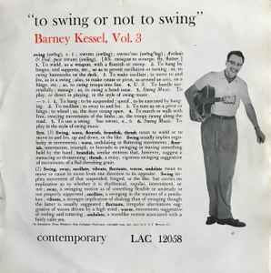 Vol. 3, To Swing Or Not To Swing (Vinyl, LP, Album, Mono) for sale