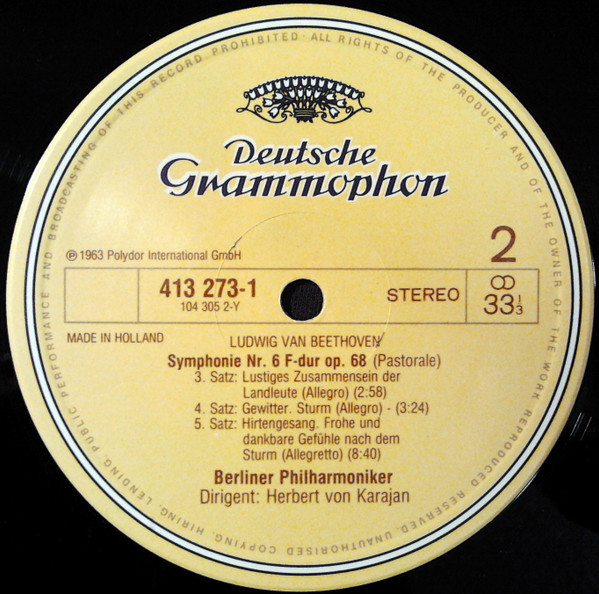 ladda ner album Ludwig van Beethoven, Berliner Philharmoniker, Herbert von Karajan - Pastorale