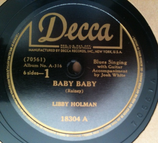 baixar álbum Libby Holman Accompanied By Josh White - Blues Till Dawn