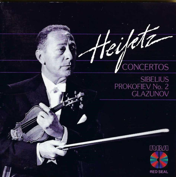 Heifetz, Sibelius / Prokofiev / Glazunov – Concertos (2012 