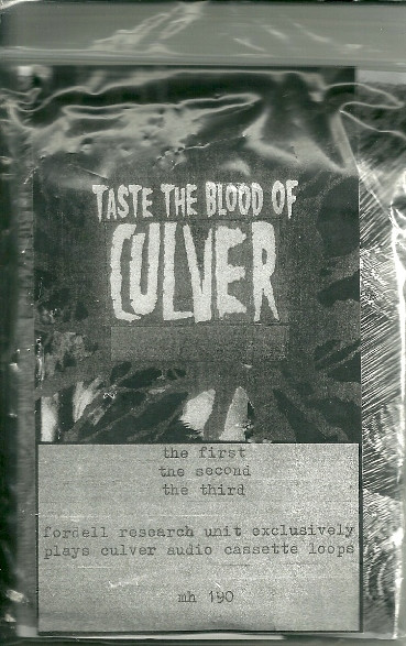 télécharger l'album Fordell Research Unit Culver - Taste The Blood Of Culver