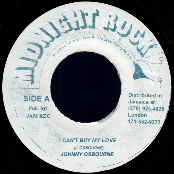 Johnny Osbourne – Can't Buy My Love (1995, blue, Vinyl