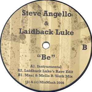 Steve Angello - Be album cover