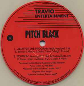 Pitch Black (3) - Analyze The Program album cover