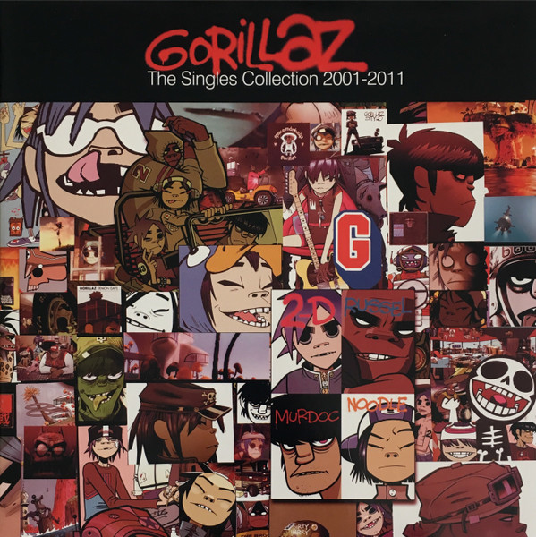 Gorillaz – The Singles Collection 2001-2011 (2011, Gatefold, Vinyl