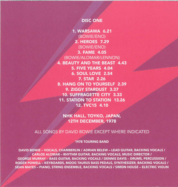 David Bowie コレクターズCD9タイトルSET