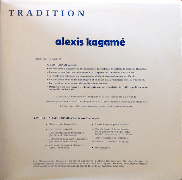 baixar álbum Boubou Hama, Alexis Kagamé - LEcole De La Tradition