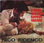 Cover of L'Uomo Che Non Sapeva Amare, 1964, Vinyl