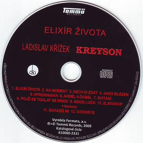 descargar álbum Ladislav Křížek, Kreyson - Elixír Života