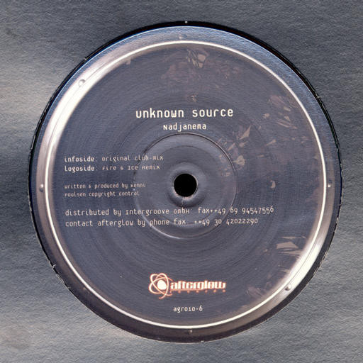 Unknown Source – Nadjanema (2003, Vinyl) - Discogs