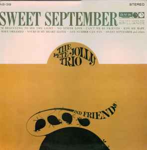 The Pete Jolly Trio - Sweet September album cover