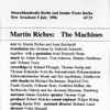 Martin Riches - The Machines