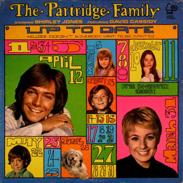 The Partridge Family Starring Shirley Jones Featuring David Cassidy - Up To  Date, Releases