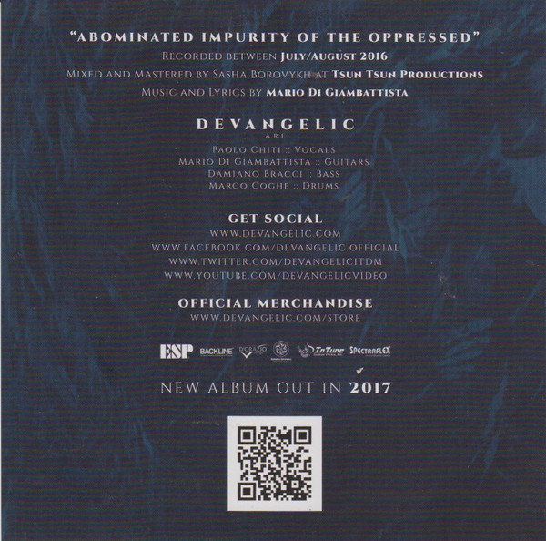 Album herunterladen Devangelic - Abominated Impurity Of The Oppressed