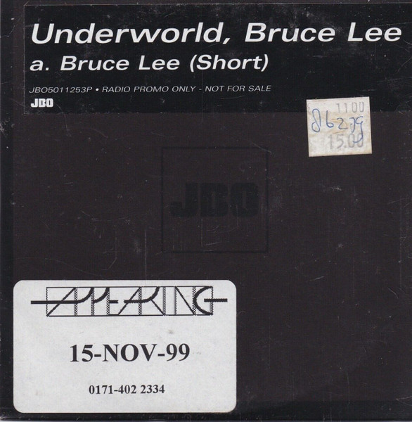 Underworld – Bruce Lee (1999, CD) - Discogs