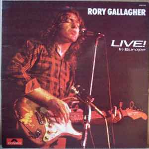 Rory Gallagher - Live! In Europe album cover