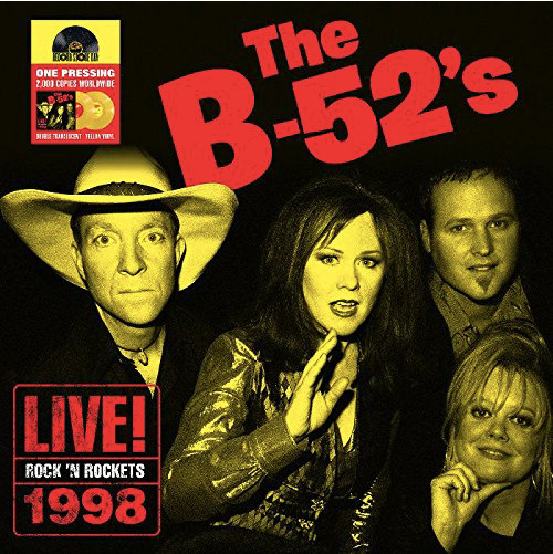 The B-52's – Live! Rock 'N Rockets 1998 (2018, Yellow, Vinyl