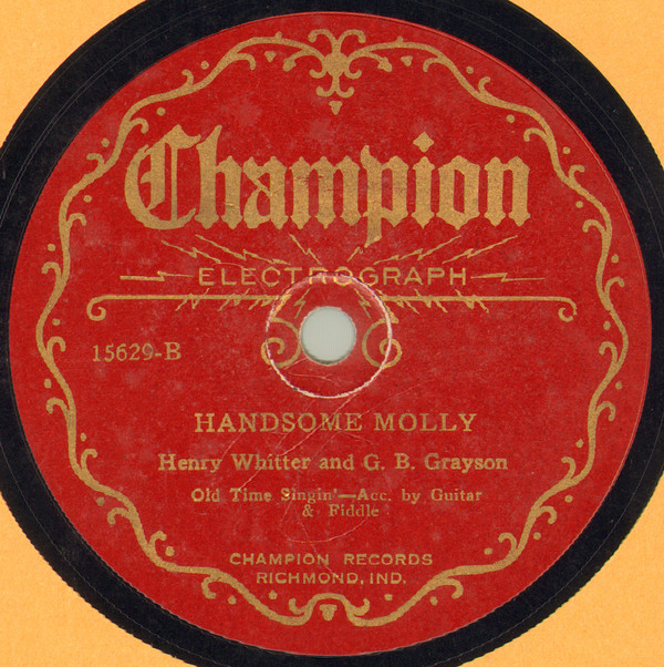 last ned album Henry Whitter & G B Grayson - Cluck Old Hen Handsome Molly