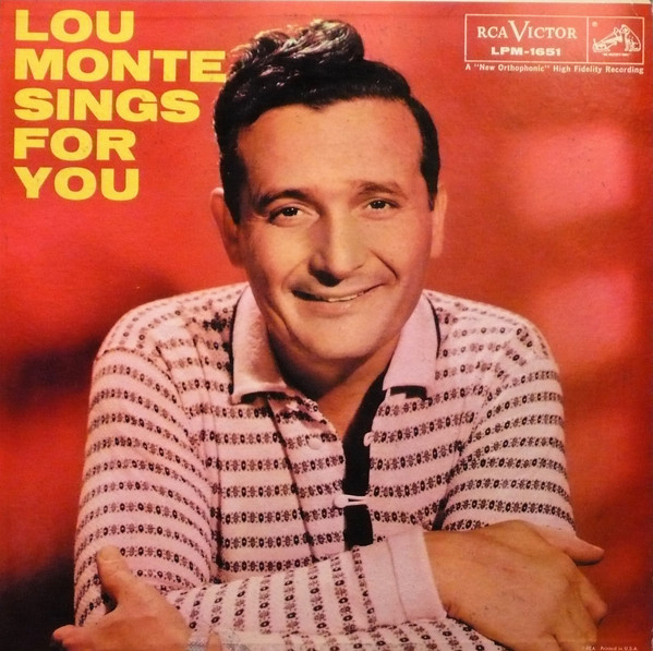 Lou Monte - Lou Monte Sings For You | Releases | Discogs