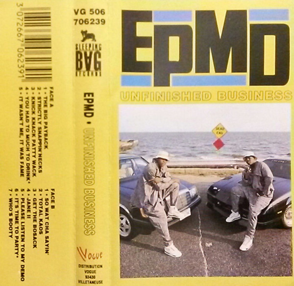 オンラインストアサイト レア 未開封 新品 シールド EPMD UNFINISHED