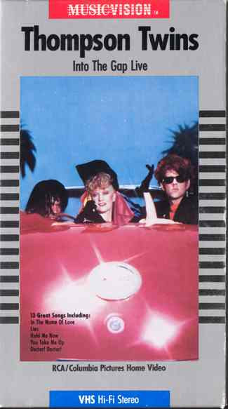 Thompson Twins – Into The Gap Live (1985, VHS) - Discogs