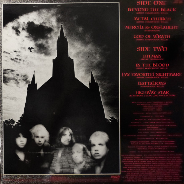 Metal Church - Metal Church (Banzai Records) [Vinyl] | Banzai Records (BRC 1933) - 2