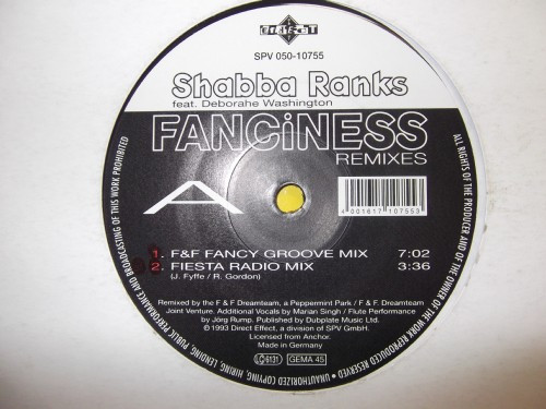 Shabba Ranks – Fanciness (Remixes) (1994, CD) - Discogs