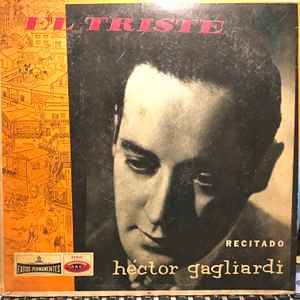 Hector Gagliardi - El Triste album cover