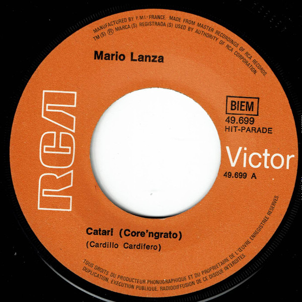ladda ner album Mario Lanza - Catari Corengrato