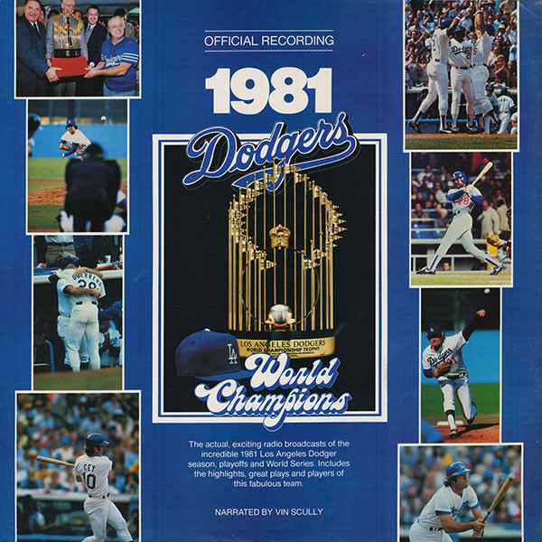 Los Angeles Dodgers – 1981 World Champions (1981, Vinyl) - Discogs