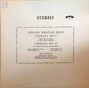 Johann Sebastian Bach - Cantata No. 6 / Cantata No. 65 album cover