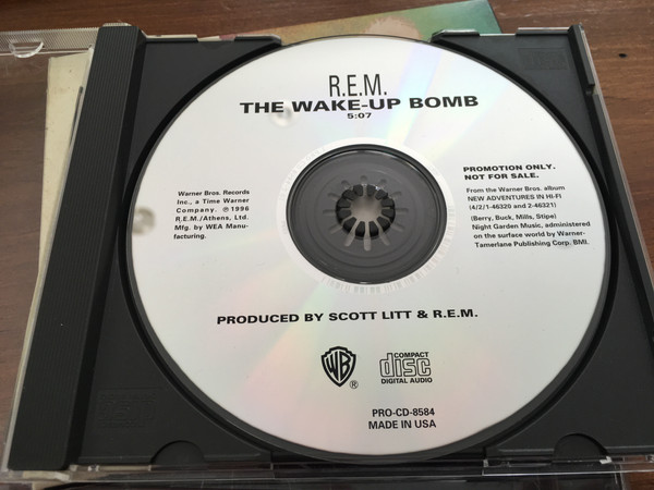 R.E.M. – The Wake-up Bomb (1996, CD) - Discogs