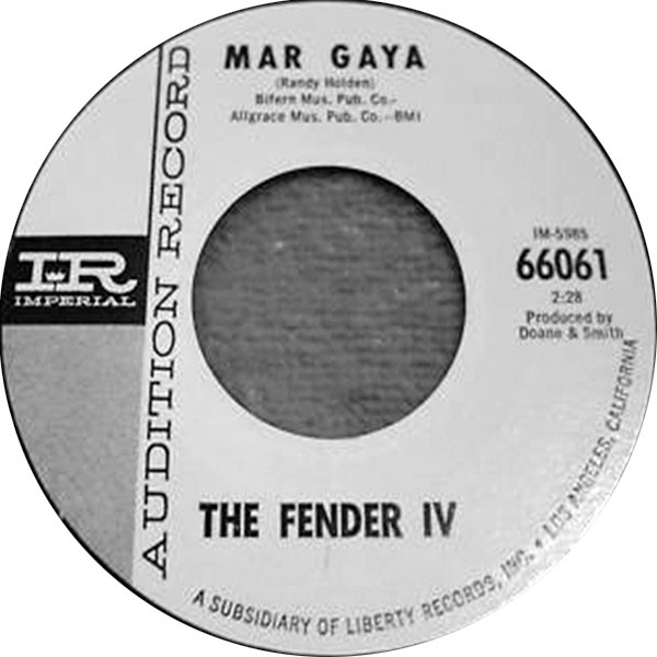 descargar álbum The Fender IV - Mar Gaya You Better Tell Me Now
