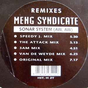 Meng Syndicate - Sonar System (Aw, Aw) (Remixes) album cover