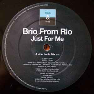 Brio From Rio – Just For Me (2003, Vinyl) - Discogs