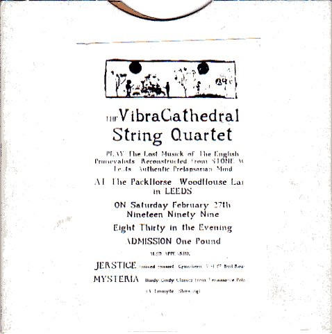 télécharger l'album The Vibracathedral String Quartet - Play The Lost Musick Of The English Primevalists Reconstructed From Stone Age Texts Authentic Prelapsarian Mind