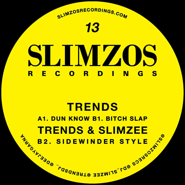 lataa albumi Trends & DJ Slimzee - SLIMZOS 013