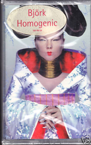 Björk – Homogenic (1997, Cassette) - Discogs