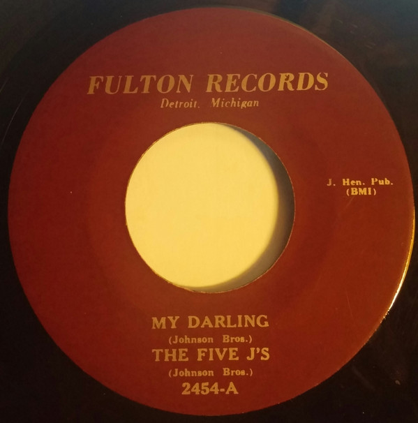 lataa albumi The Five J's - My Darling