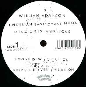 William Adamson - Under An East Coast Moon (Discomix Versions) album cover