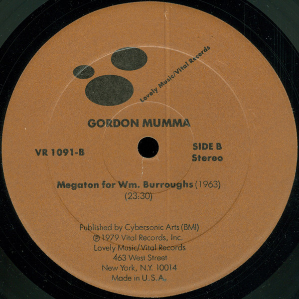 télécharger l'album Gordon Mumma - Dresden Venezia Megaton