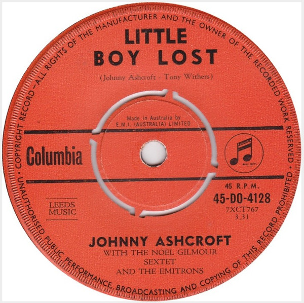 Johnny Ashcroft – Little Boy Lost (1960, Vinyl) - Discogs